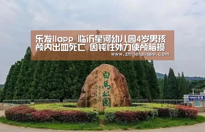 乐发IIapp_临沂星河幼儿园4岁男孩颅内出血死亡 因钝性外力使颅脑损伤(图2) 乐发IIapp